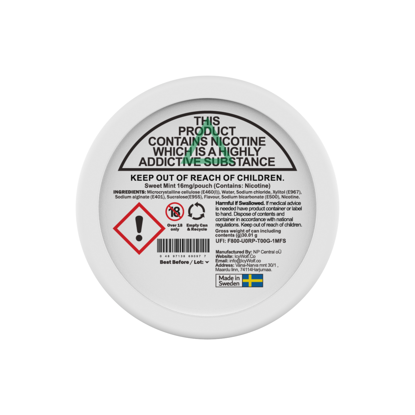 ICY WOLF Sweet Mint